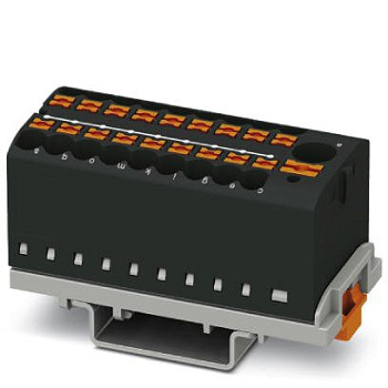 PhC Распределительный блок PTFIX 6/18X2,5-NS35 BK 3273124