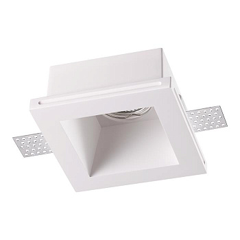 Novotech 370482 NT19 042 белый Встраиваемый под покраску светильник IP20 GU10 50W 220V YESO