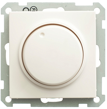 Systeme Electric W59 Светорегулятор (диммер) поворотный 400Вт 230В механизм слоновая кость