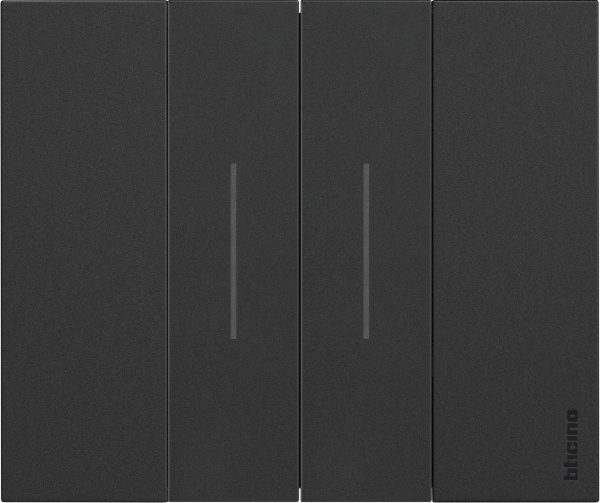 Купить BT Living now Черный Рамка немецкий стандарт 2 мод KA4802KG