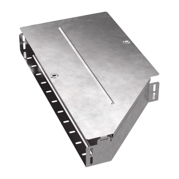 Промрукав Переходник левый с крышкой Стандарт 600х400х80 PR16.0704