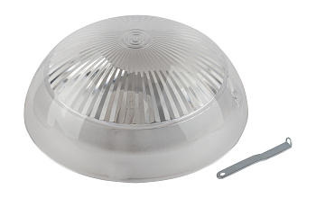 ЭРА НБП 06-60-011 антивандальный(прозрачный) Светильник Сириус антивандальный IP54 E27 max 60Вт D220