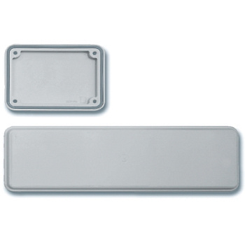 DKC Фланцевая заглушка тип В для корпусов RAM box, 123x88 мм