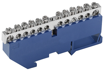 IEK Шина N "ноль" на DIN-изоляторе Ni ШНИ-6х9-12-Д-С