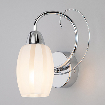 Eurosvet Бра со стеклянным плафоном 70040/1 хром 00000078642