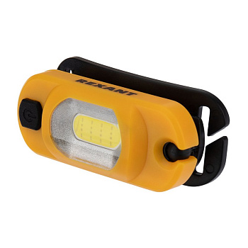 Налобный фонарь поворотный на шарнире 100%, 50%, красный свет, пульсирующий красный; встроенный аккумулятор, (USB кабель в комплекте) Rexant 75-700