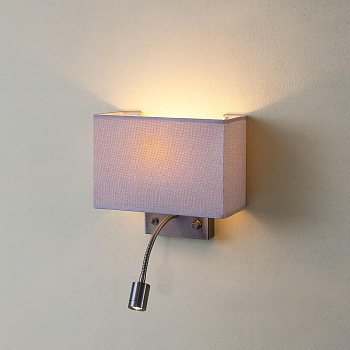 Citilux CL704303 Декарт Стар.Бронза+Песочный Светильник Настенны