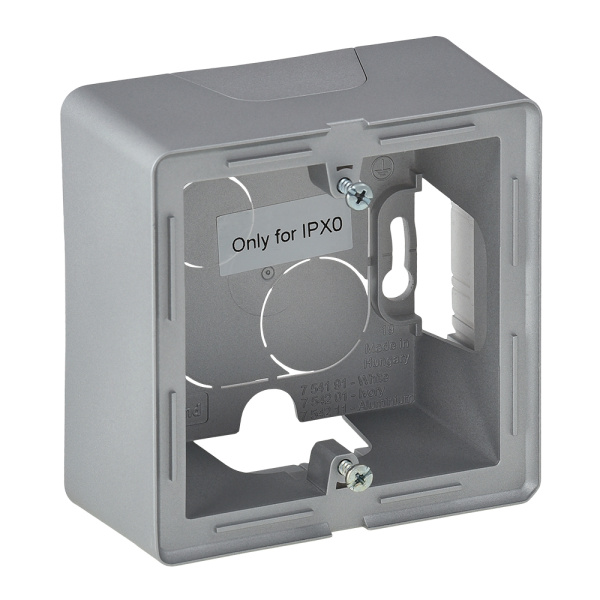 Legrand Valena LIFE Алюм Коробка для накладного монтажа 1-ая 754211