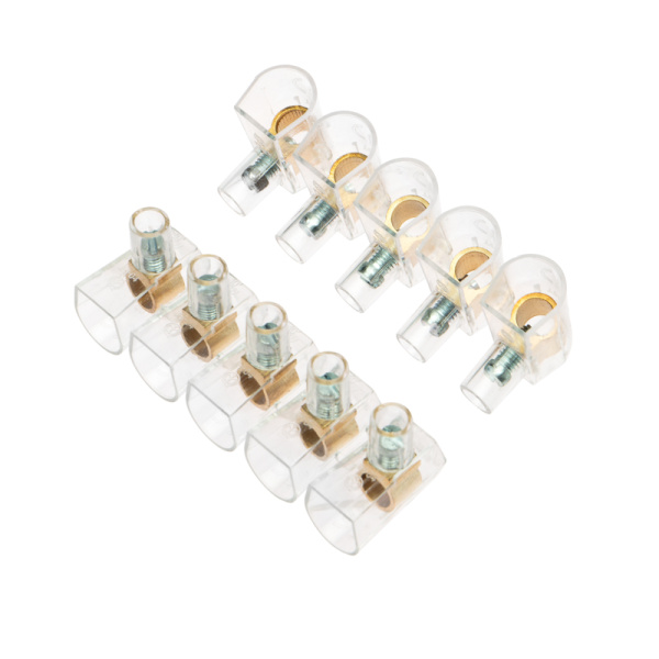 Концевой зажим винтовой изолированный КЗВИ 10 мм (5х1) (10 шт./уп.) Rexant 07-5704