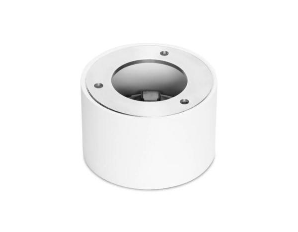 Купить Ambrella Накладной точечный светильник с врезным отверстием TN222 WH/S белый/песок GU5.3 D80*50