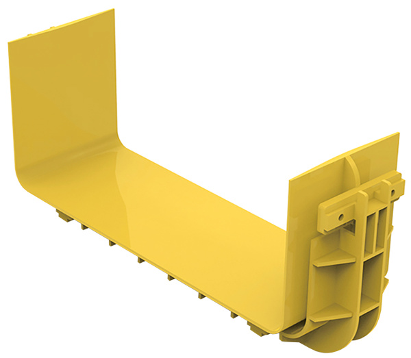 IEK ITK Соединитель опт. лотка 240мм тип В DS-240-316B0