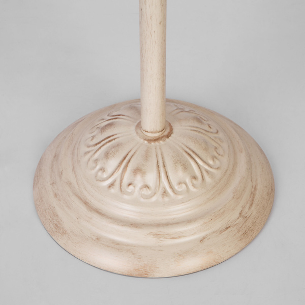 Купить Eurosvet Торшер классический с абажуром 01088/1 белый с золотом a056787