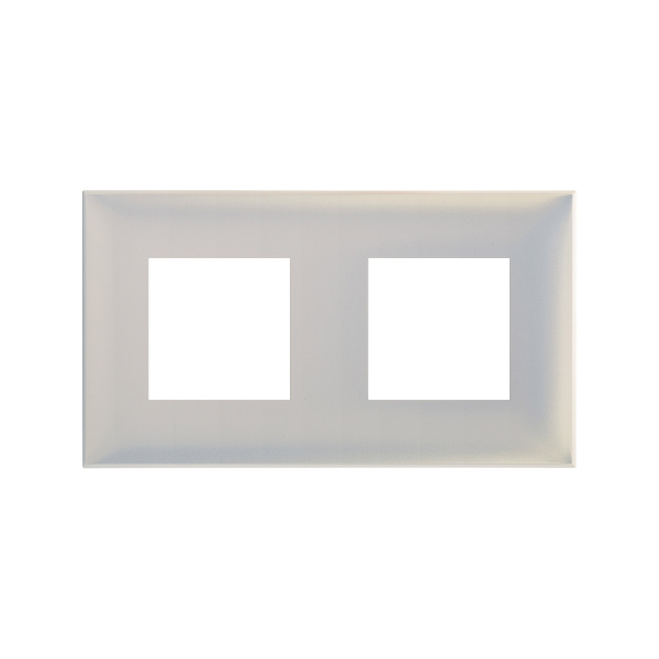 DKC Рамка "Avanti", "Белый жемчуг", 2 поста (4 мод.)