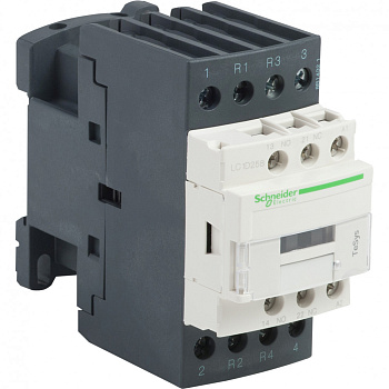 SE Contactors D Контактор 4P (2НО+2НЗ), АС1 40А, НО+НЗ, 110В 50/60Гц LC1D258F7