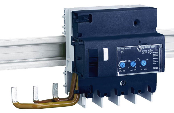 Купить SE Acti 9 Vigi NG125 Блок дифференциальной защиты 4P 125A (раб.напр.400В) A 19048