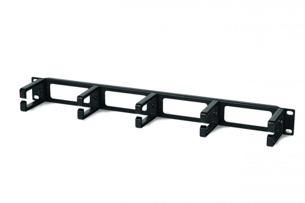 Hyperline CM-1U-PL Кабельный организатор с пластиковыми кольцами, 19", 1U 15446