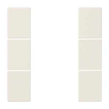 JUNG KNX Слоновая кость Набор накладок, на кнопочный модуль 3гр LS503TSA