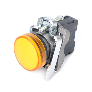 Systeme Electric Сигнальная лампа в сборе модульная 22 мм желтая 230-240В АС