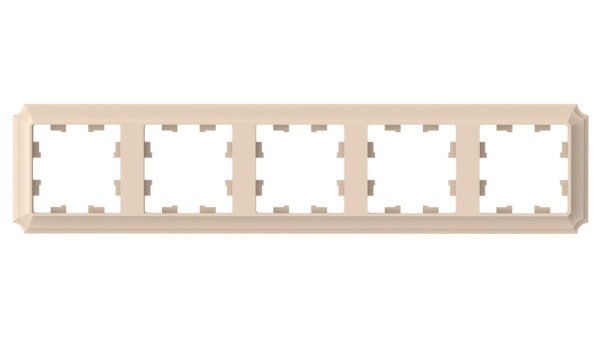 Systeme Electric AtlasDesign Antique Песочный Рамка 5-ая, универсальная