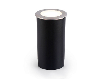 Ambrella Светильник светодиодный уличный в грунт ST6513 BK черный IP67 LED 4200K 1W D48*82