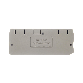 DKC Nuputuk Изолятор торцевой для клеммы VPR-2.5-QUATTRO