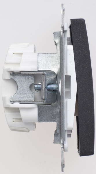 Купить SE Wessen 59 Черный бархат Переключатель 2-клавишный 10АХ VS610-256-6-86