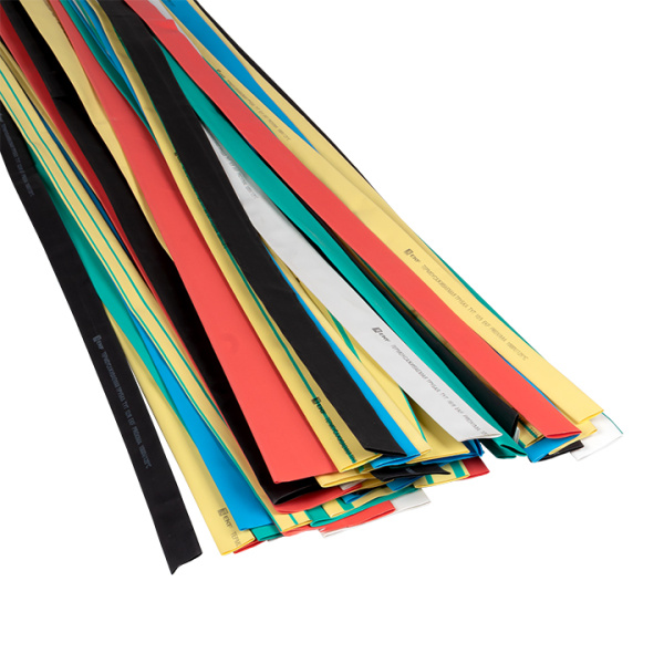 Купить EKF PROxima Набор ТУТ нг: 7 цветов по 7шт. Разного диаметра (10/5; 12/6; 16/8; 20/10; 25/12,5; 30/15; 40/20) 1м.