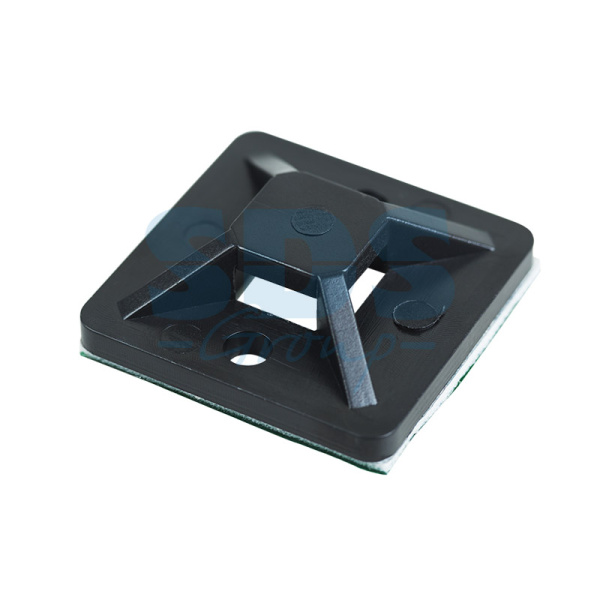 Площадка самоклеящаяся 25х25 мм, черная, упаковка 10 шт. Rexant 07-2026-10