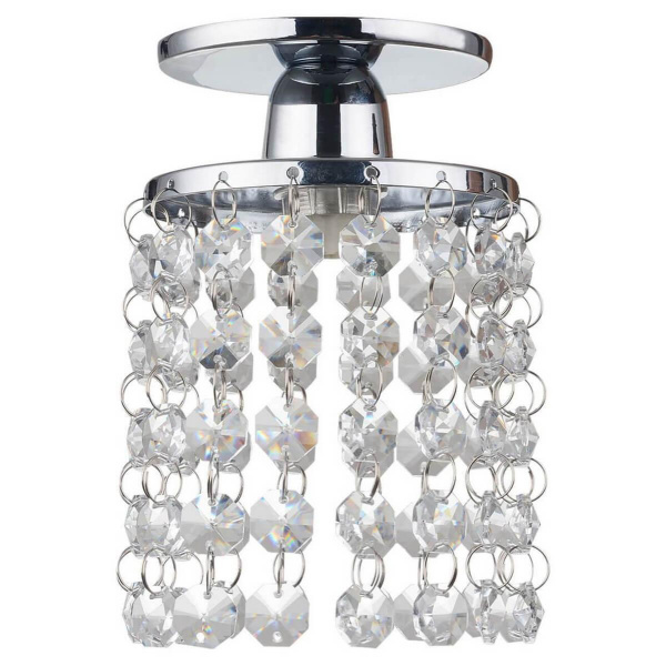 Lussole PROMO 2 Металл Хром /  Стекло Светильник встраиваемый G9 5W GRLSJ-0400-01