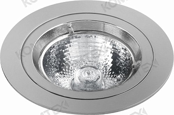 Comtech Terra Светильник галогеновый встраиваемый MR16 1x50W GU5.3 хром P00351