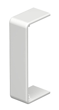 OBO Bettermann Накладка на стык кабель-каналов WDK 20x50 мм, ПВХ, белый 6154069