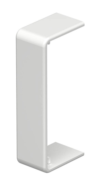 OBO Bettermann Накладка на стык кабель-каналов WDK 20x50 мм, ПВХ, белый 6154069