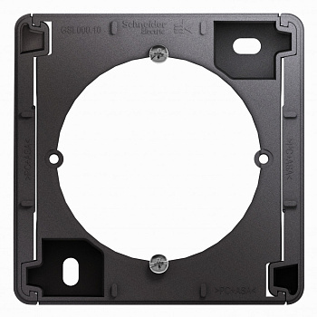 Systeme Electric Glossa Графит Коробка для наружного монтажа