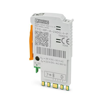 Phoenix Contact TTC-6P-4-24DC-I-P Штекерный модуль для защиты от перенапр-й 1106015