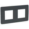 SE Unica Studio Антрацит Рамка 2-ная NU200454