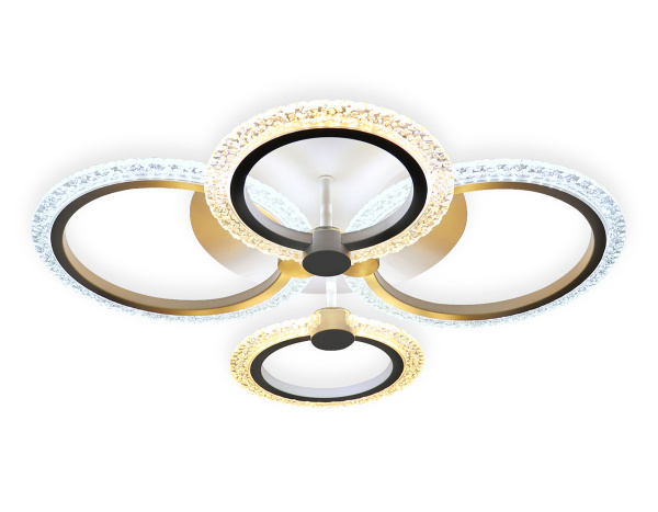 Ambrella Потолочный светодиодный светильник с пультом FA4061/4 WH белый 4200K/3000+6400K/6400K+3000K 51W 530*480*125 (ПДУ ИК) Купить Ambrella Потолочный светодиодный светильник с пультом FA4061/4 WH белый 4200K/3000+6400K/6400K+3000K 51W 530*480*125 (ПДУ ИК)