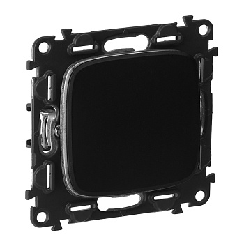 Legrand Valena ALLURE DIY Антрацит Переключатель 1-клавишный 10А 250В 752916