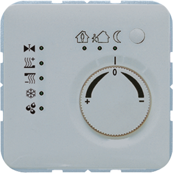 JUNG KNX-регулятор с шинным сопряжением с ручкой для установки температуры серый CD2178GR