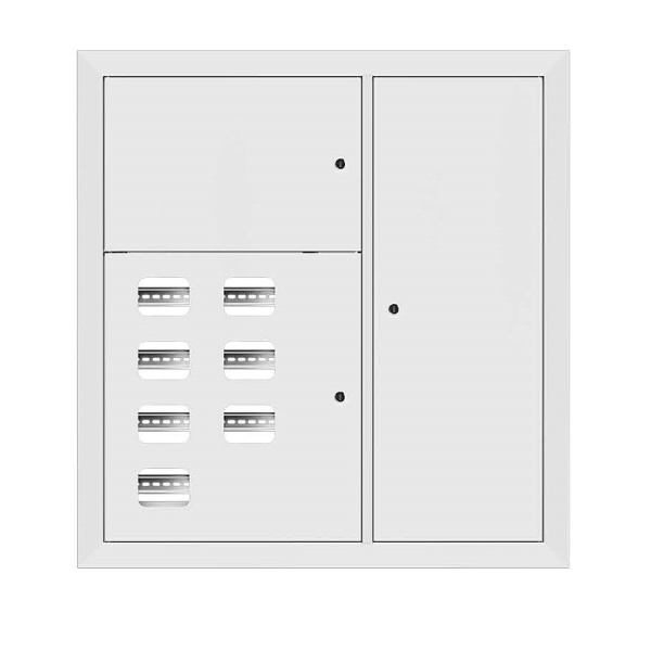 EKF Basic Щит этажный 7 кв. RAL9003 (1000х950х160)