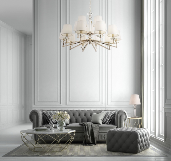 Купить Maytoni Neoclassic Beira Настольная лампа Никель MOD064TL-01N