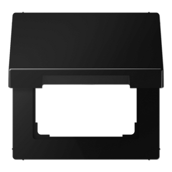 JUNG LS 990 Черный матовый Откидная крышка для устройств 50х50 LS990BFKLSWM