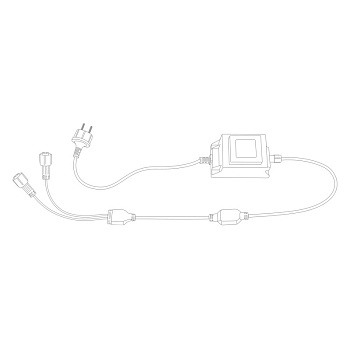 NEON-NIGHT Трансформатор 230 В - 24 В, 80 Вт, 2 подключения по 50 м 531-200