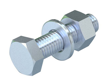 OBO Bettermann Комплект Болт+Шайба+Гайка M10x40 мм 3160750