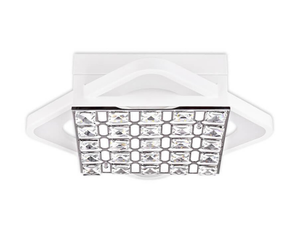 Ambrella Потолочный светодиодный светильник с пультом FA122 WH белый 54W 300*300*100 (ПДУ РАДИО 2.4)