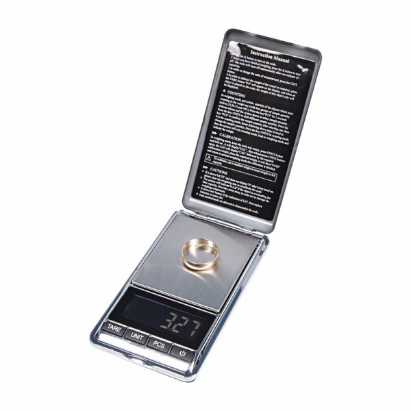 Весы карманные до 100 грамм (электронные) Rexant 72-1000