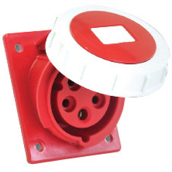 DKC Розетка скрытой установки, с наклоном IP67 32A 3P+E+N 400V DISF440325