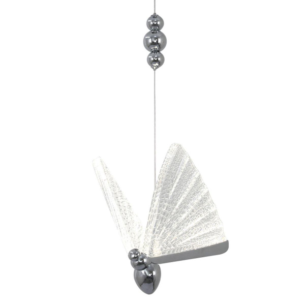 Купить Kink Light 08444-1B,02 Подвес Баттерфляй хром w22*16 h200 (высота корпуса светильника h24) Led 8W (4000K)