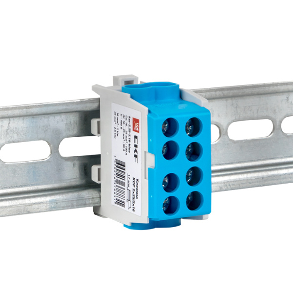 Купить EKF PROxima Клемма распределительная КСР с двойным винтом 2x25/2x16 синяя