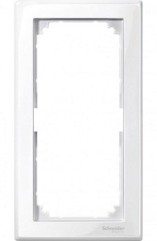 SE Merten SM M-Smart Бел глянец Рамка 2-ая без перегородки MTN478819