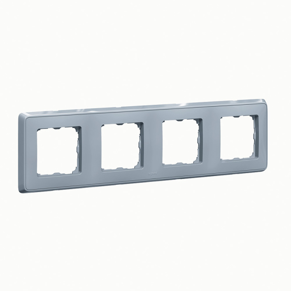 Legrand Рамка 4 поста жемчужно-серый 695996